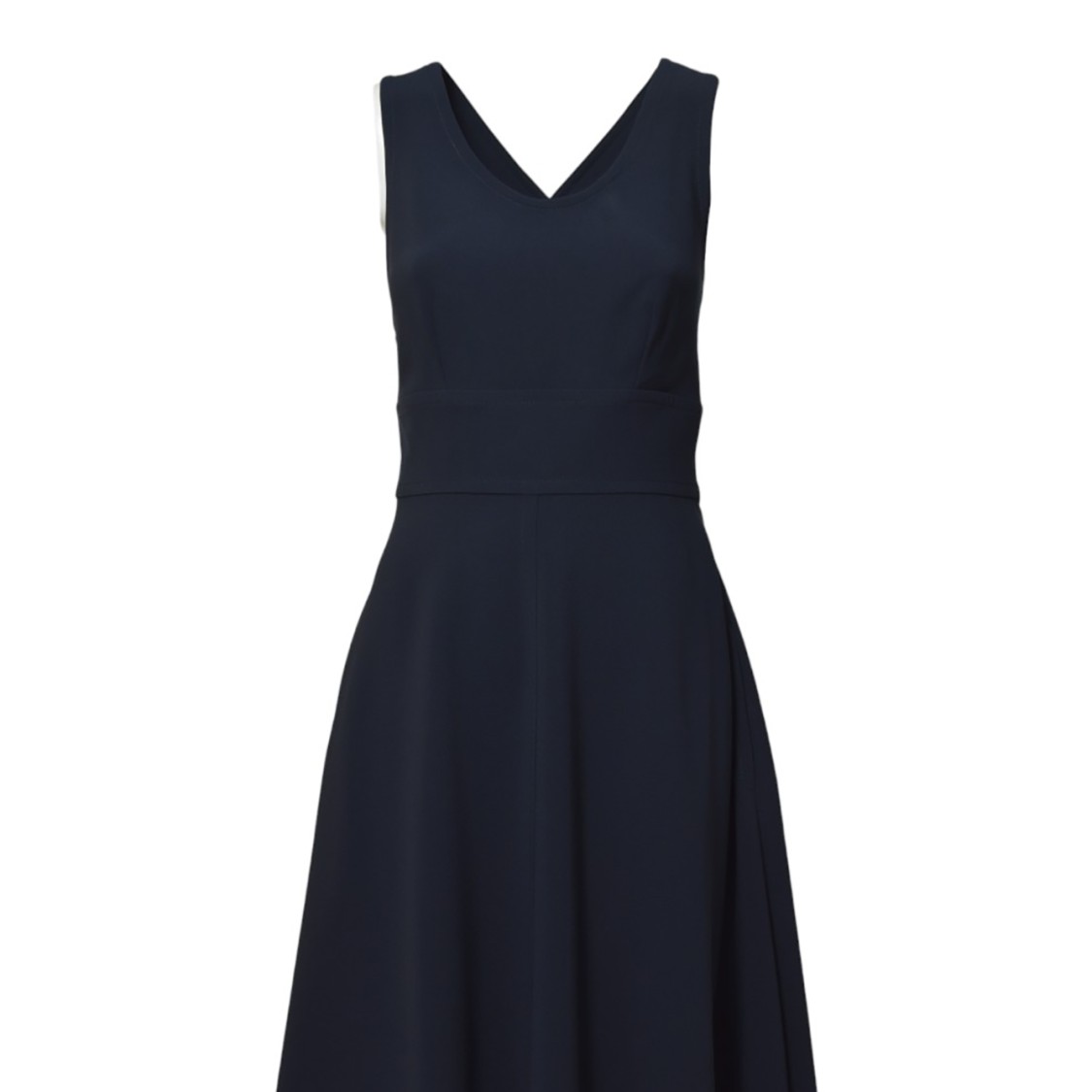 オールインワン・サロペット Aspesi Midnight Blue Cotton Pique Midi Dress Aspesi Midnight Blue Cotton Pique Midi Dress In Black | ModeSens