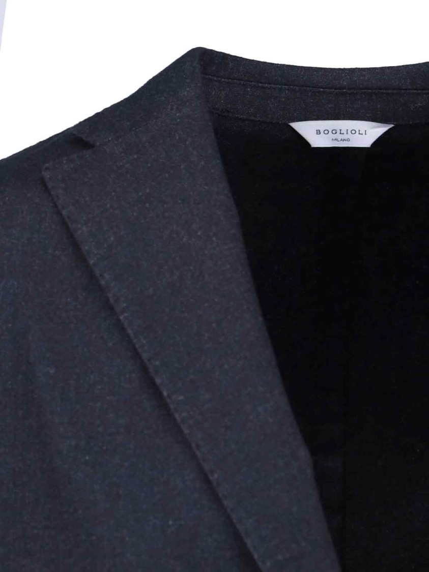 Boglioli Single-breasted Blazer – Navy In Blue