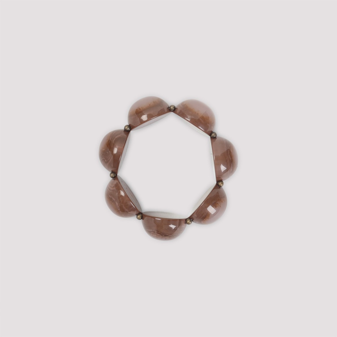 ブレスレット Giorgio Armani Sophisticated Beaded Bracelet With Glossy Giorgio Armani Sophisticated Beaded Bracelet With Glossy