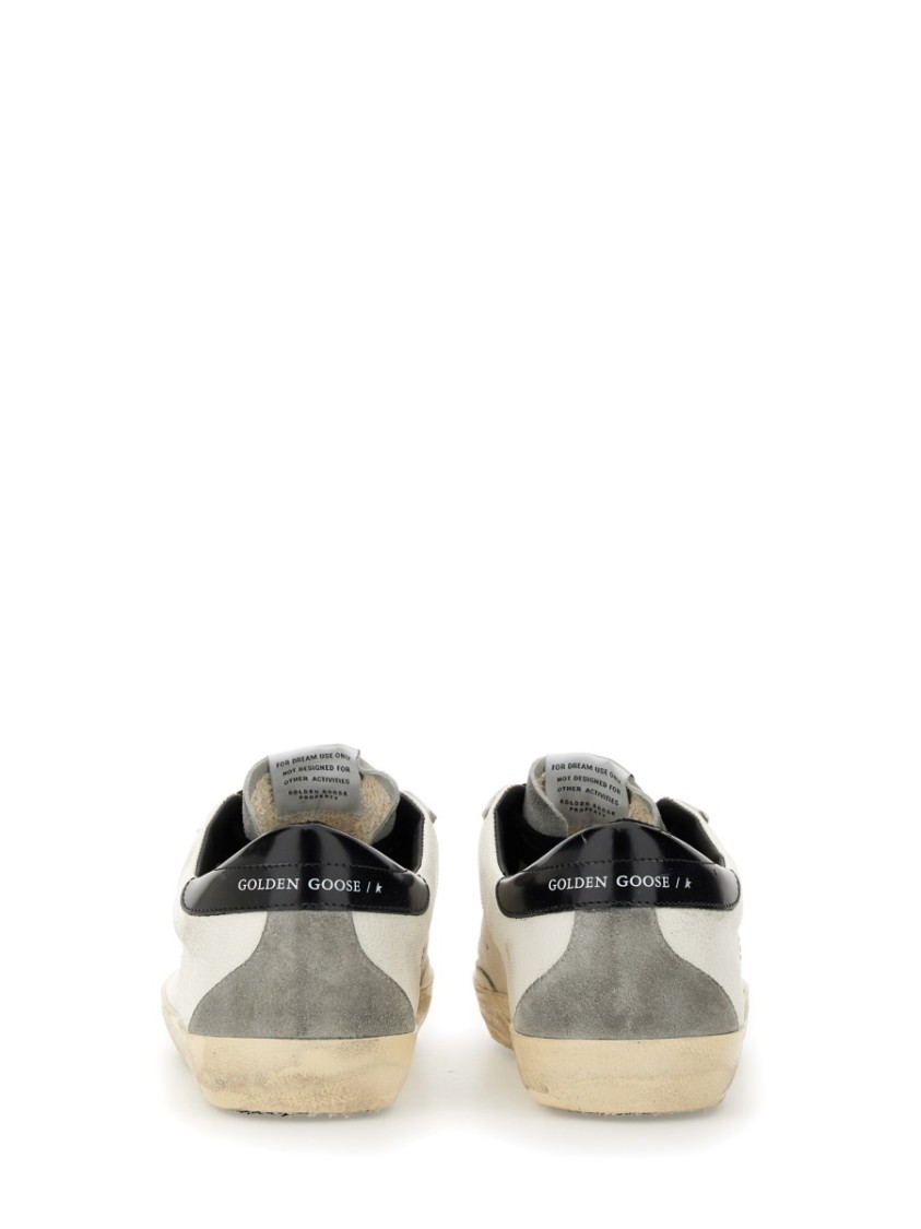 Golden Goose Super-star Low-top Sneakers In White