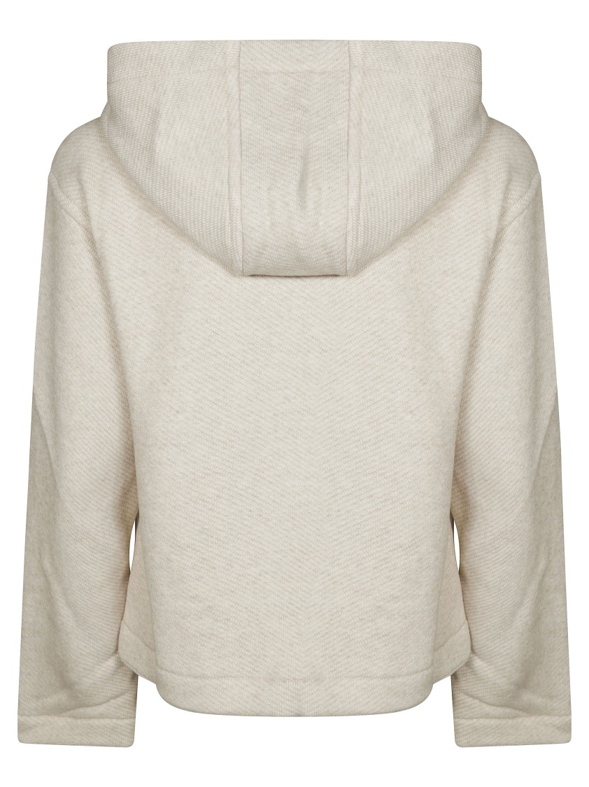 Max Mara Gary Logo Sweatshirt In Neutral