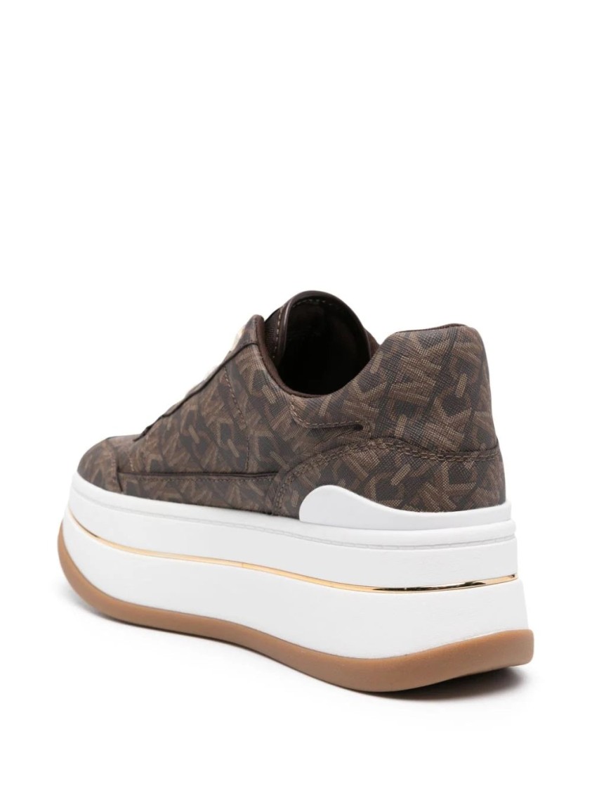 Michael Kors Hayes Lace Up In Brown