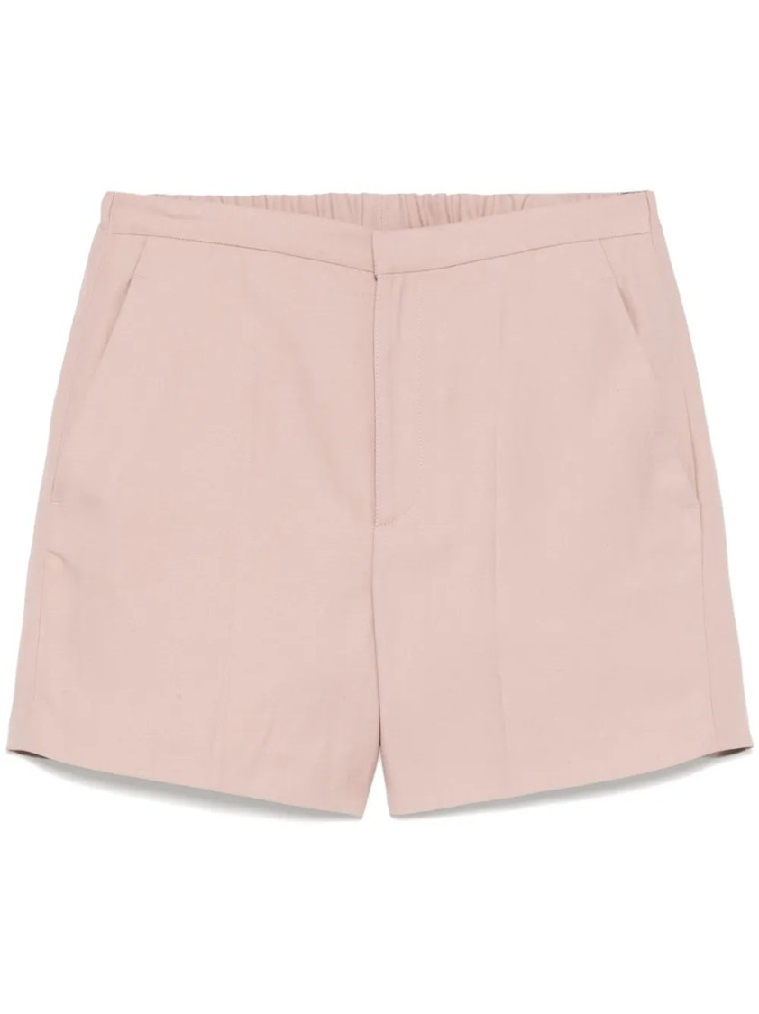 Shop Loulou Studio Simai Shorts In Pink