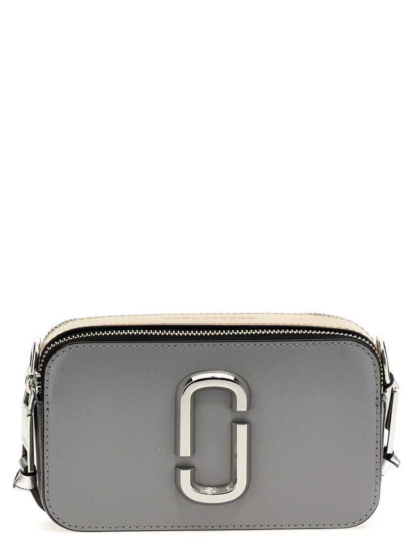 Marc Jacobs 'the Snapshot' Crossbody Bag In Gray