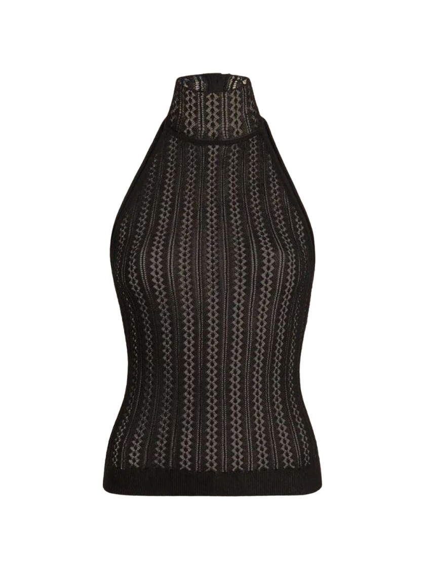 KHAITE KHAITE SHEER BENEDETTA TOP