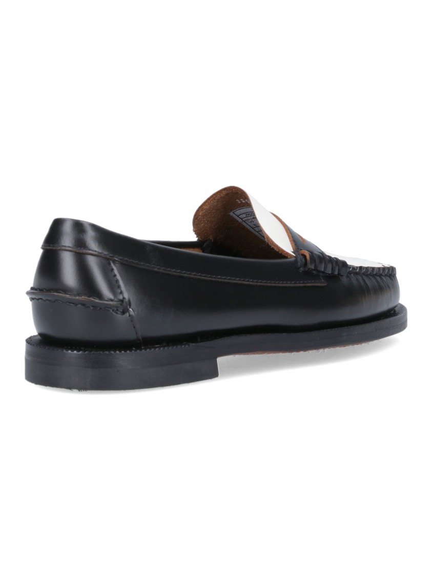 Sebago Classic Dan Loafer Black/white