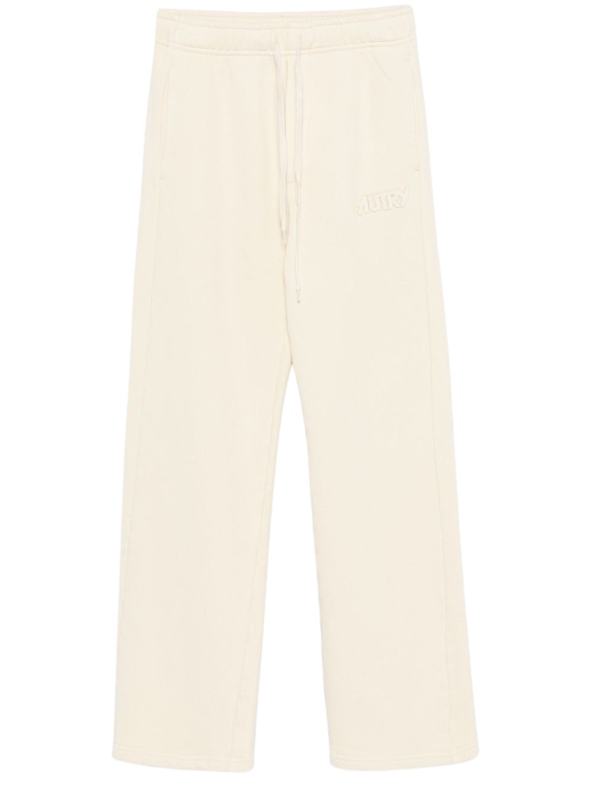 AUTRY AUTRY RELAXED-FIT BEIGE PANTS