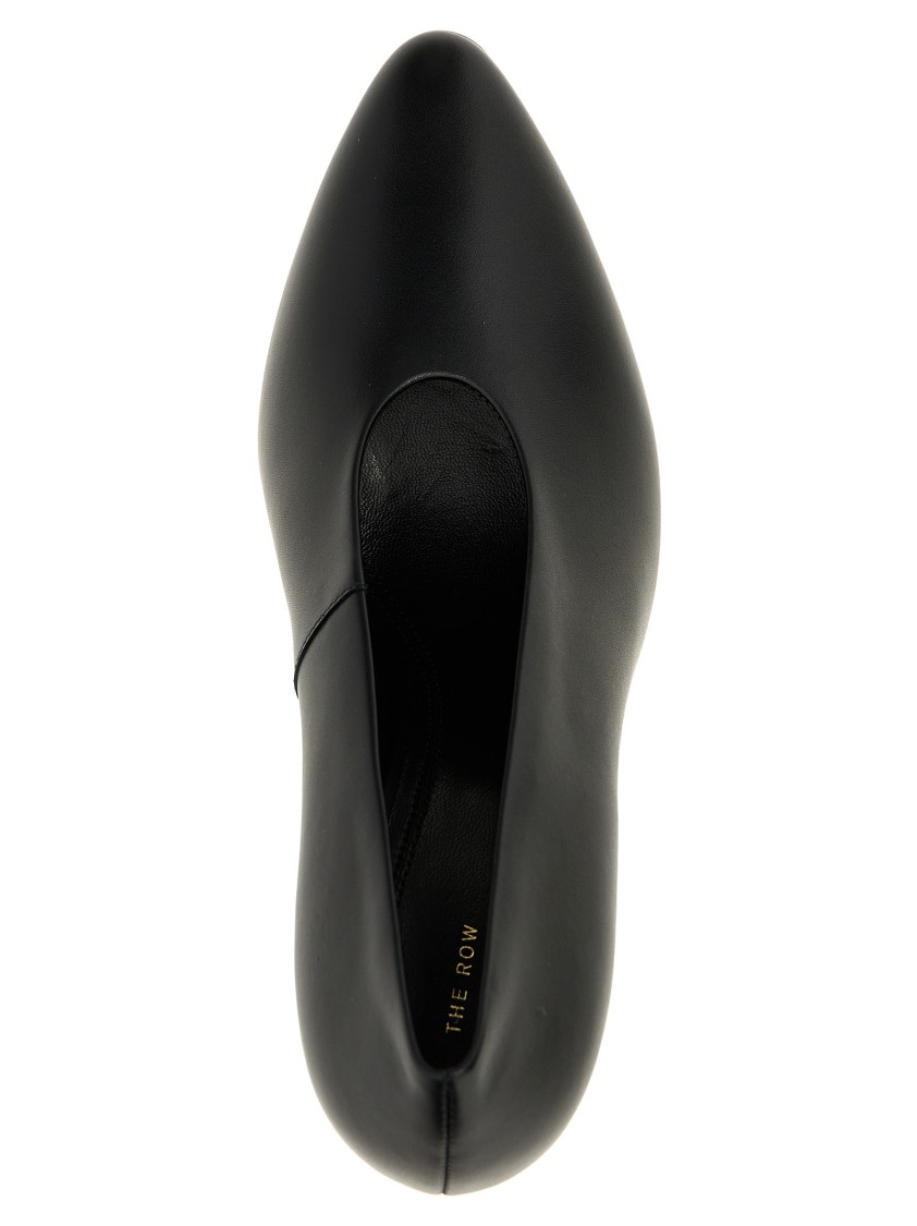 The Row 'prudens' Pointed Toe Pumps In Black