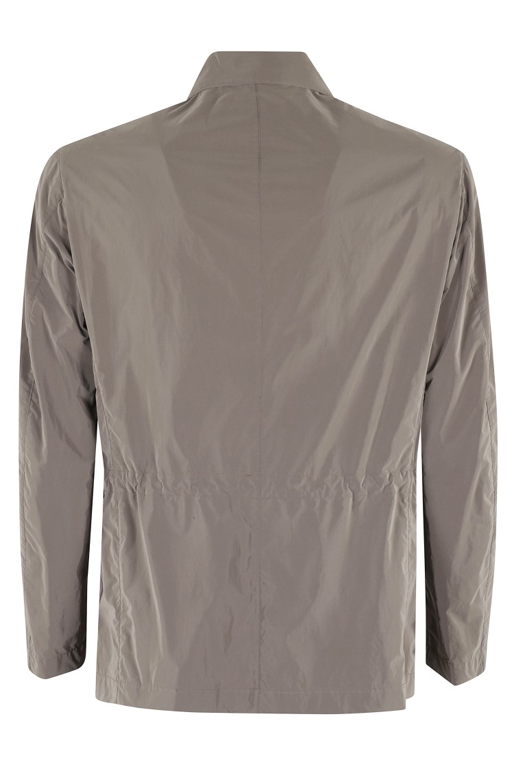 MONTECORE MONTECORE LIGHTWEIGHT NYLON JACKET WITH POINTED COLLAR