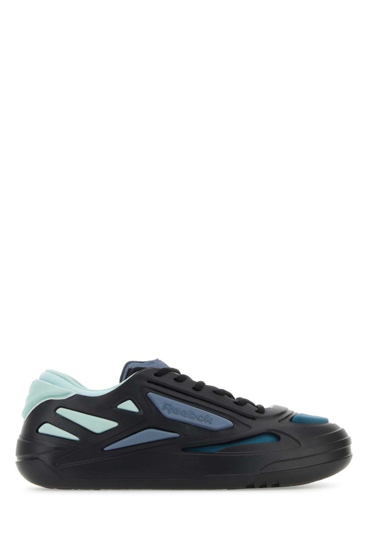 Reebok Multicolor Fabric And Rubber Future Club C Sneakers In Black