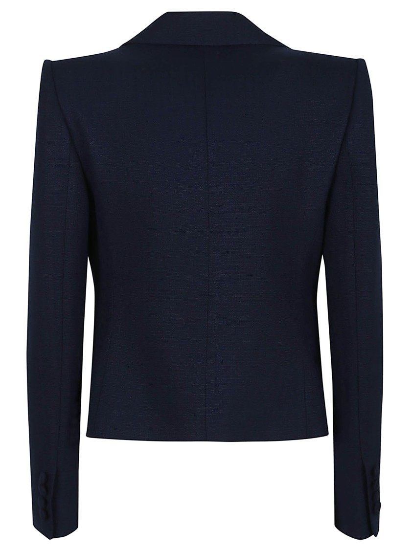 Valentino Tailored Bow-detail Jacket Crafted From Lightweight Viscose