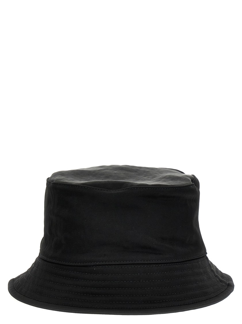 Fear Of God Logo Patch Bucket Hat In Black