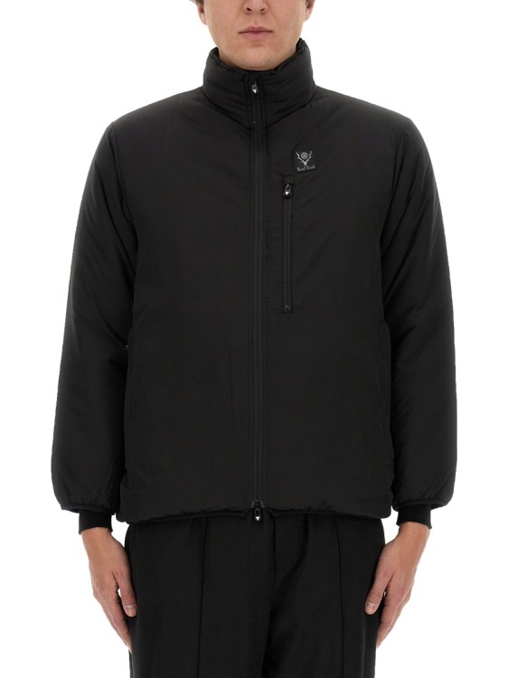 South2 West8 Padded Jacket With High Collar Down Jacket