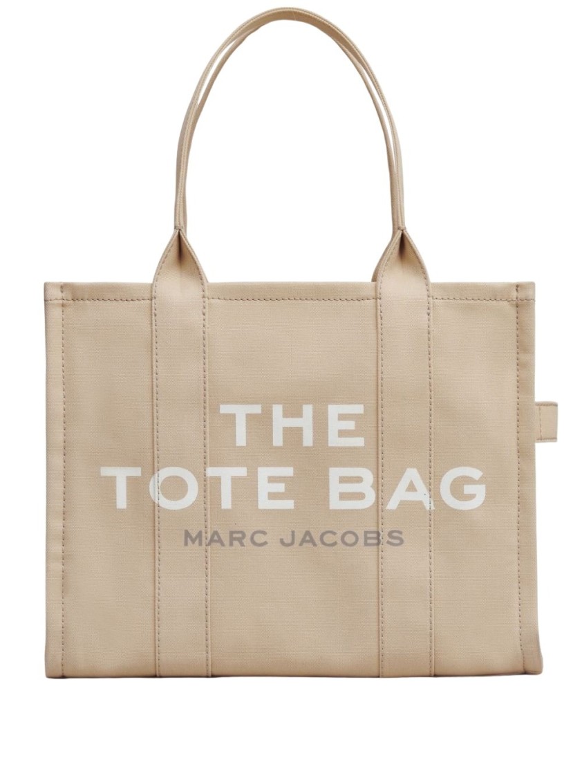 Marc Jacobs Cappuccino Canvas The Tote Shopping Bag In Neutrals