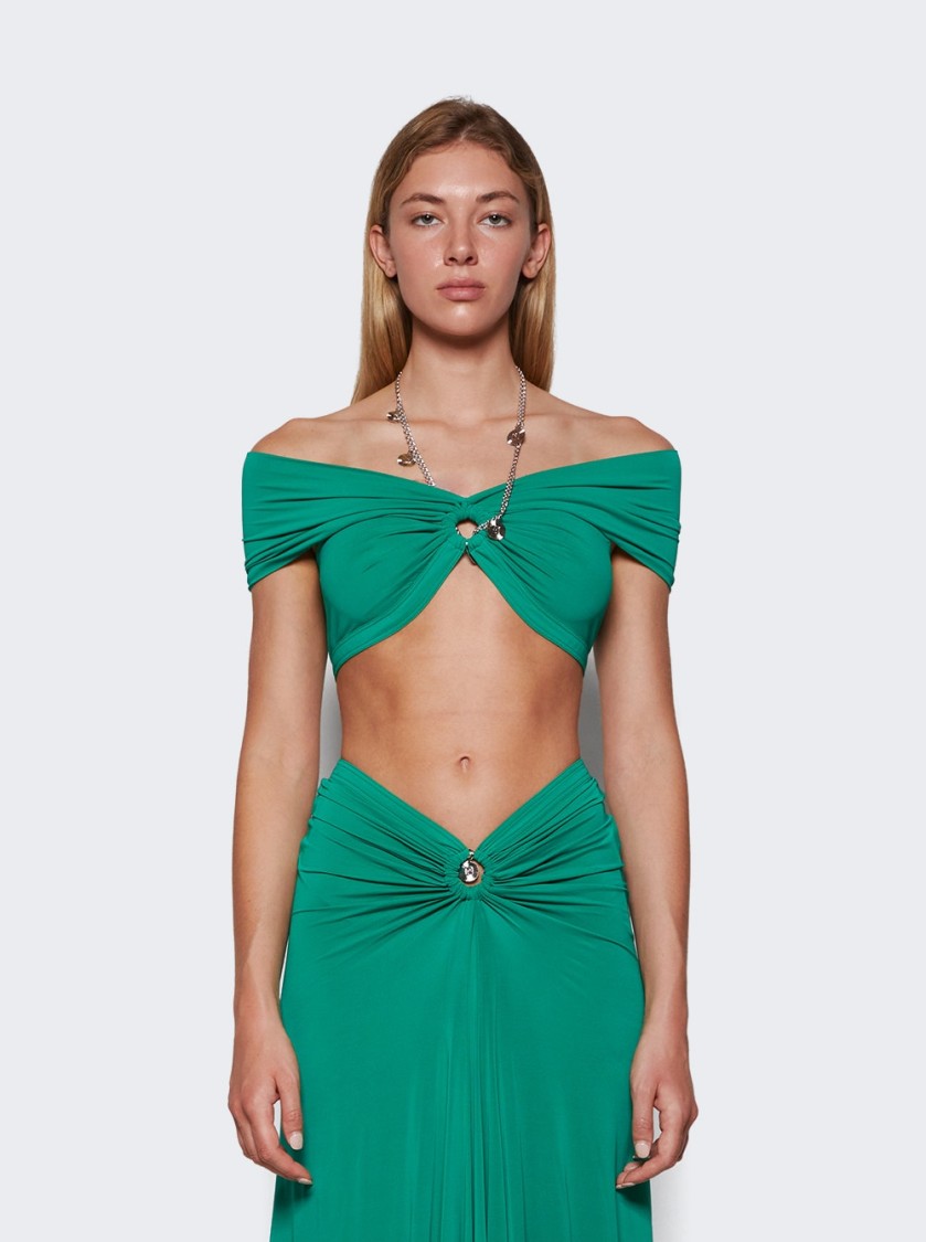 RABANNE RABANNE GATHERED MAXI SKIRT
