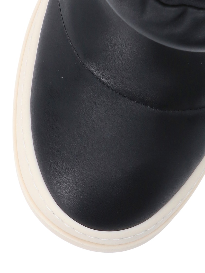 Rick Owens Puffer Sneak' Boots – Black In Black
