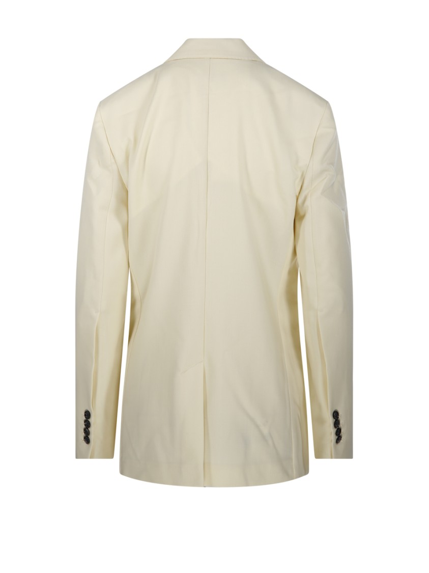 Ami Alexandre Mattiussi Ami Paris Butter-coloured Wool Jacket Women