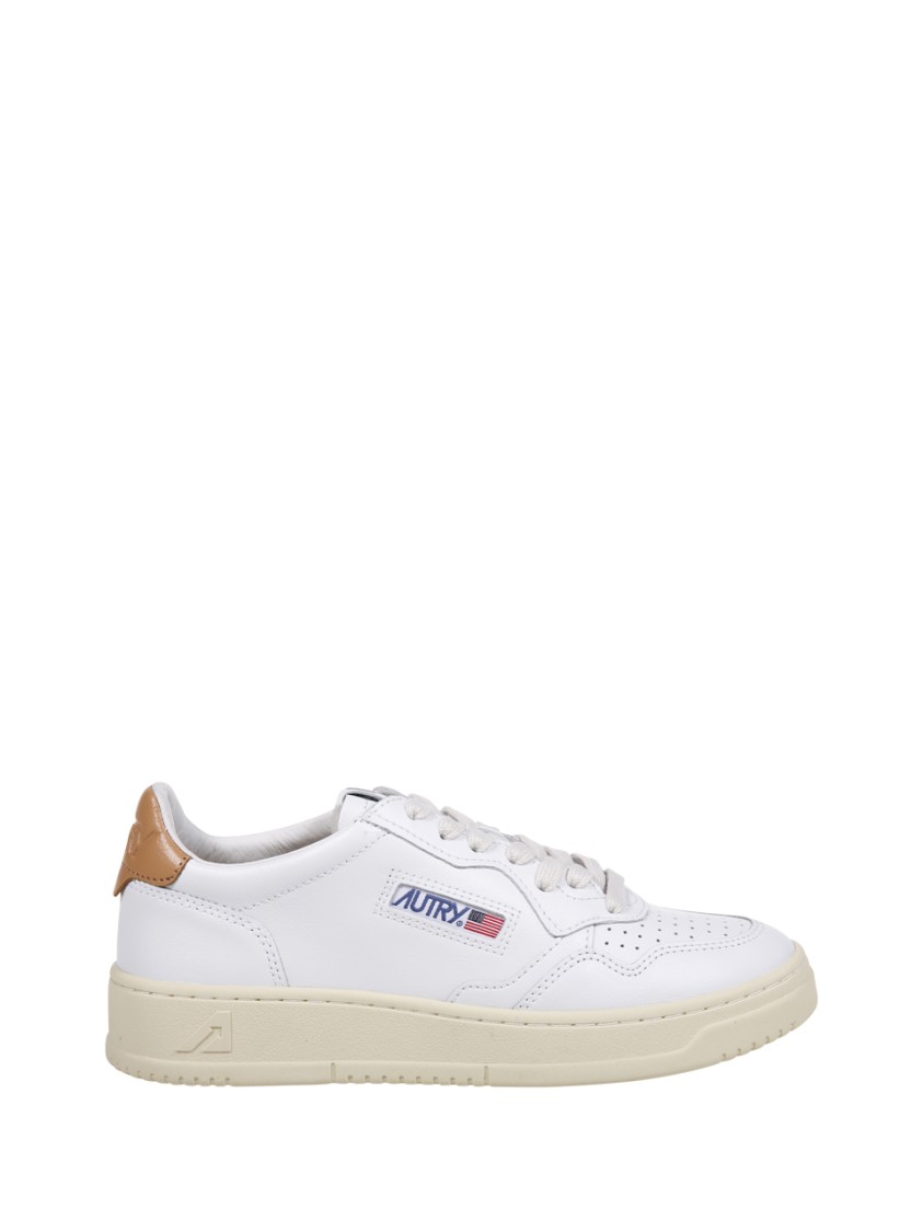 Autry Medalist Low Trainer In White