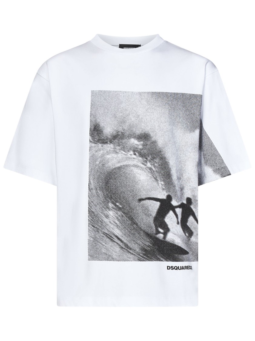 Dsquared2 Camiseta - Blanco In White