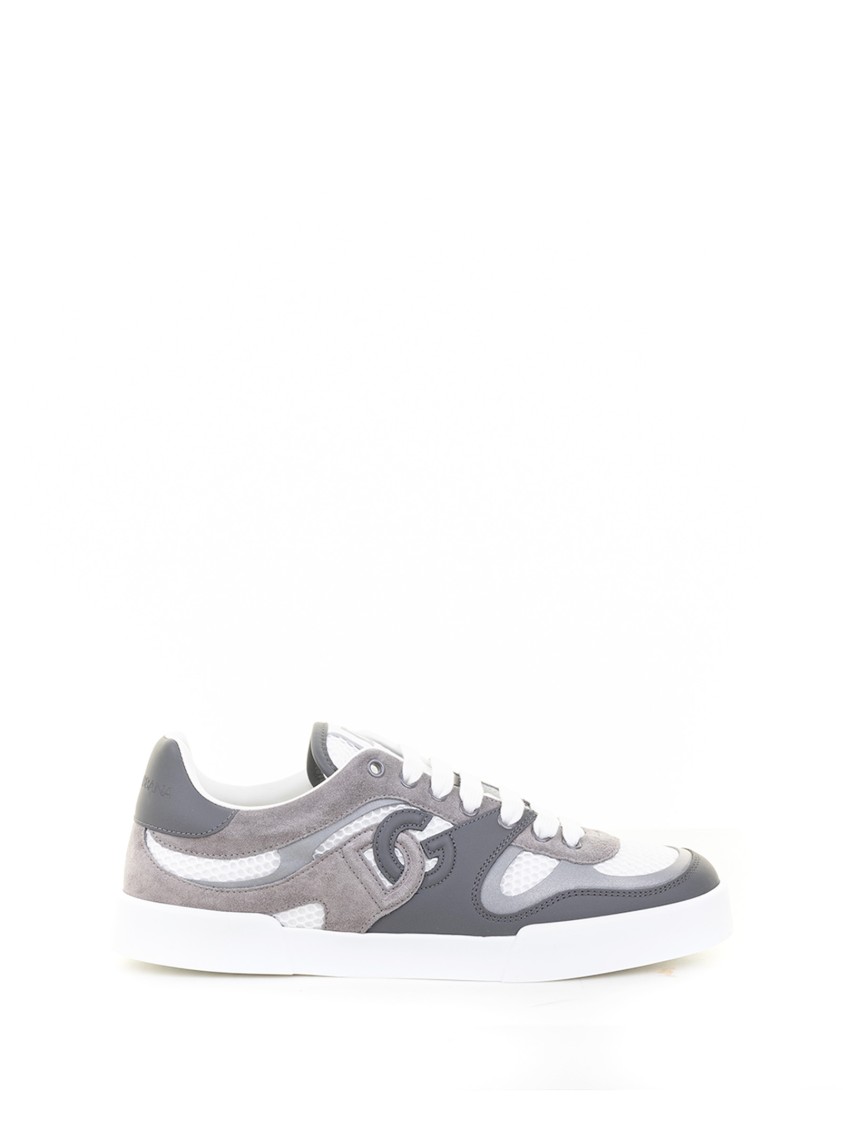 Dolce & Gabbana Strobel Portofino Light Sneaker In Calfskin