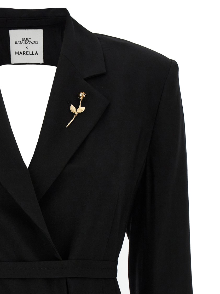 Marella Capsule Blazer In Black