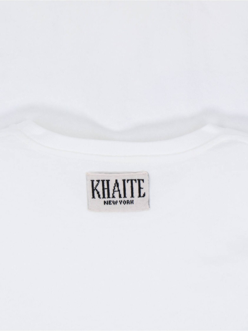 Shop Khaite Mae' T-shirt – White