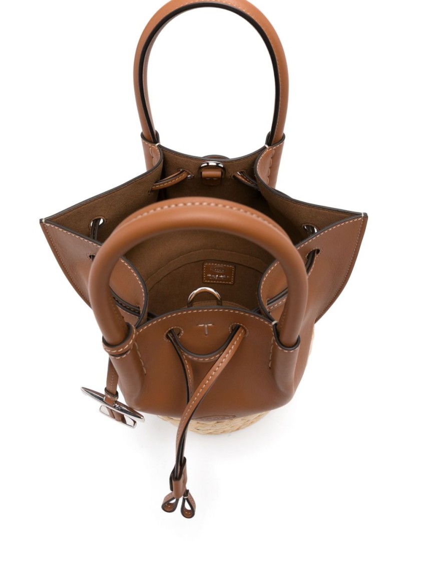 Shop Tod's Brandy Bags In Brown