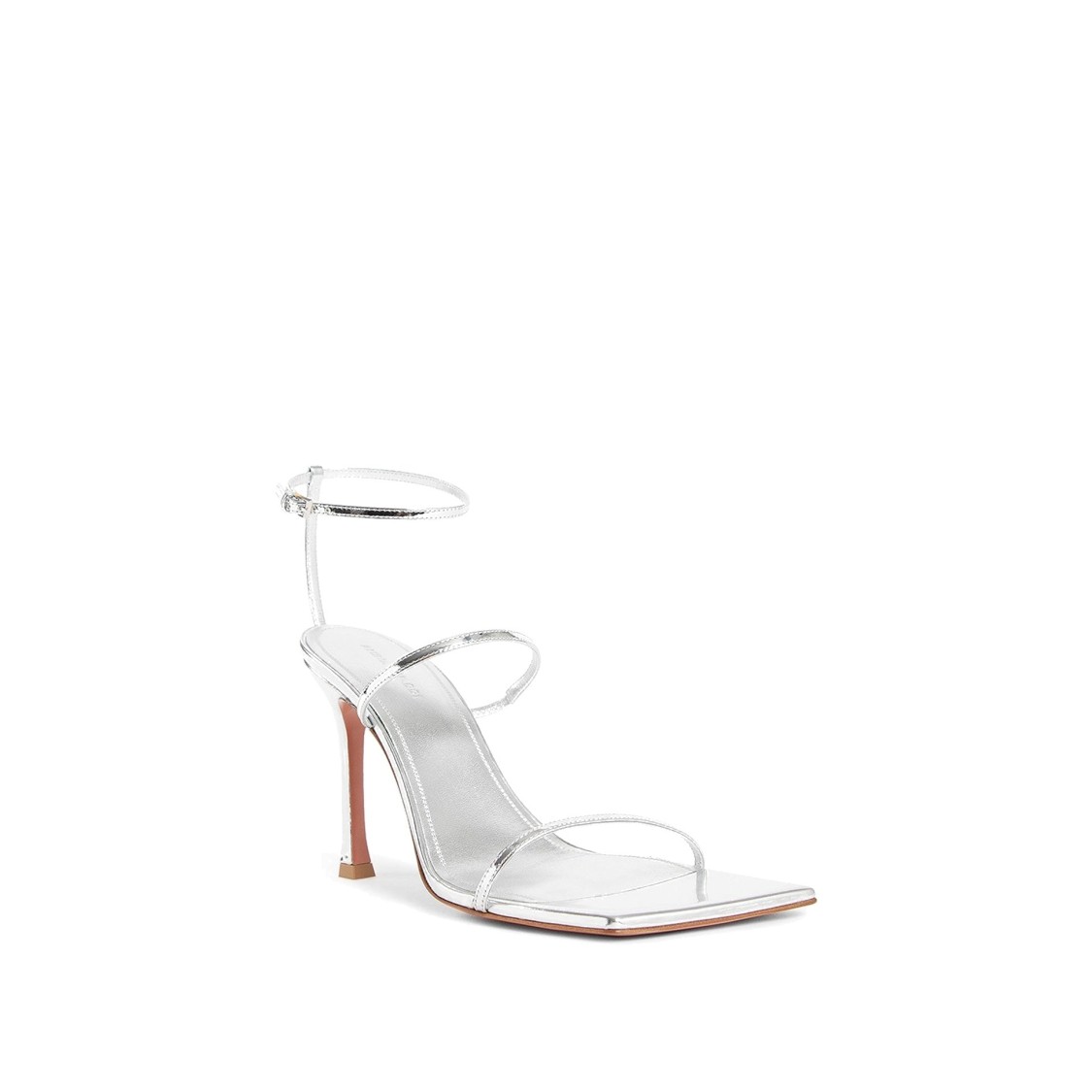 AMINA MUADDI AMINA MUADDI CALF LEATHER MAYA SANDALS WITH ADJUSTABLE BUCKLE