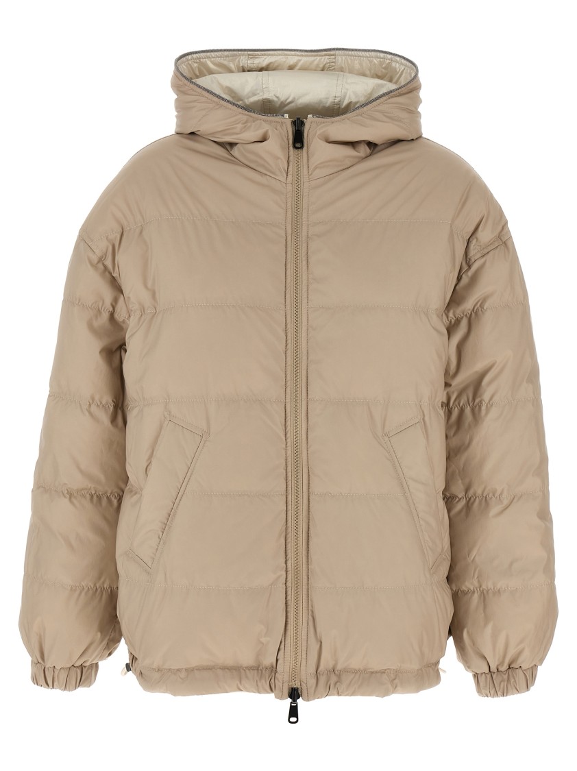 Brunello Cucinelli Water-resistant Taffeta Down Jacket