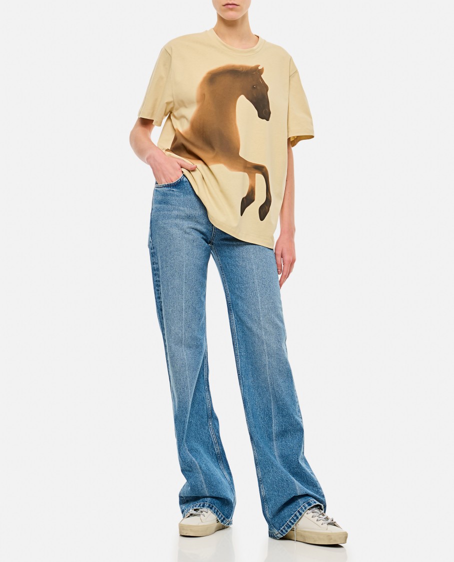 Stella Mccartney Chain Pocket Jeans In Blue