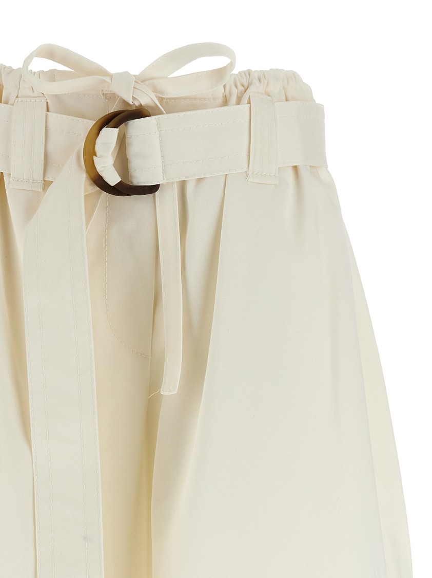 Zimmermann 'the Illuminate Bermuda Short' Bermuda Shorts In White