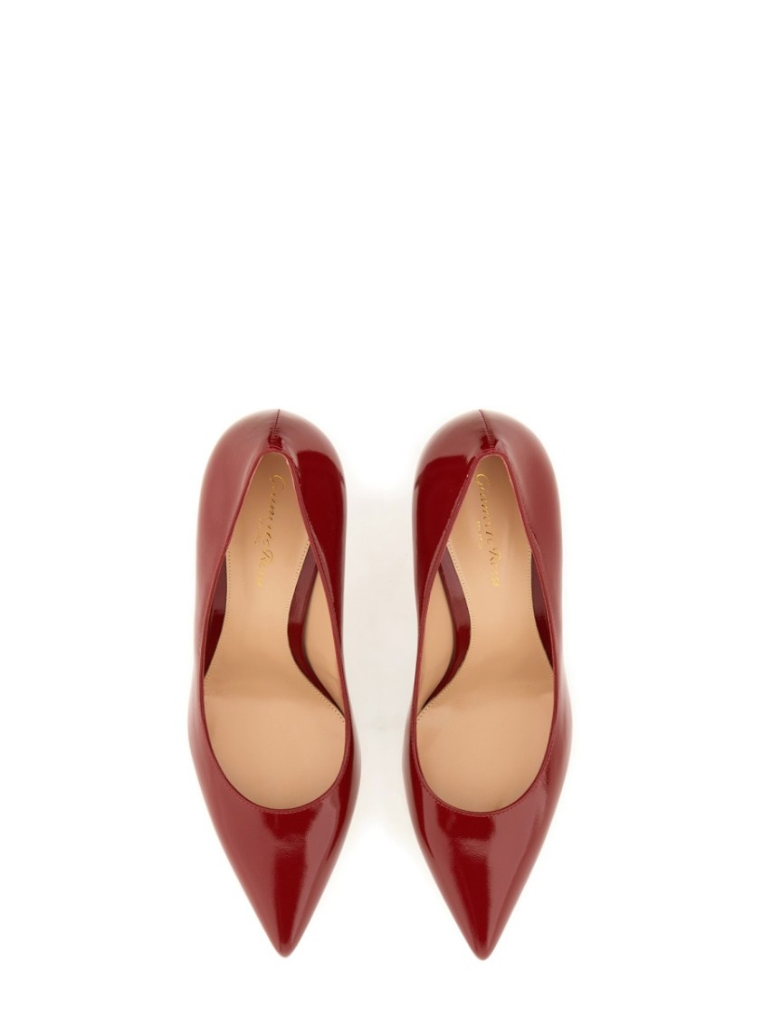 Shop Gianvito Rossi "gianvito 85" Décollete In Red