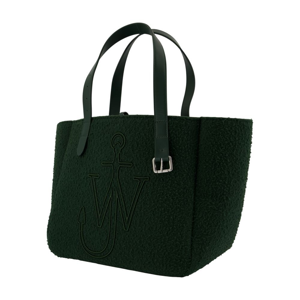 Jw Anderson Belt Tote In Green