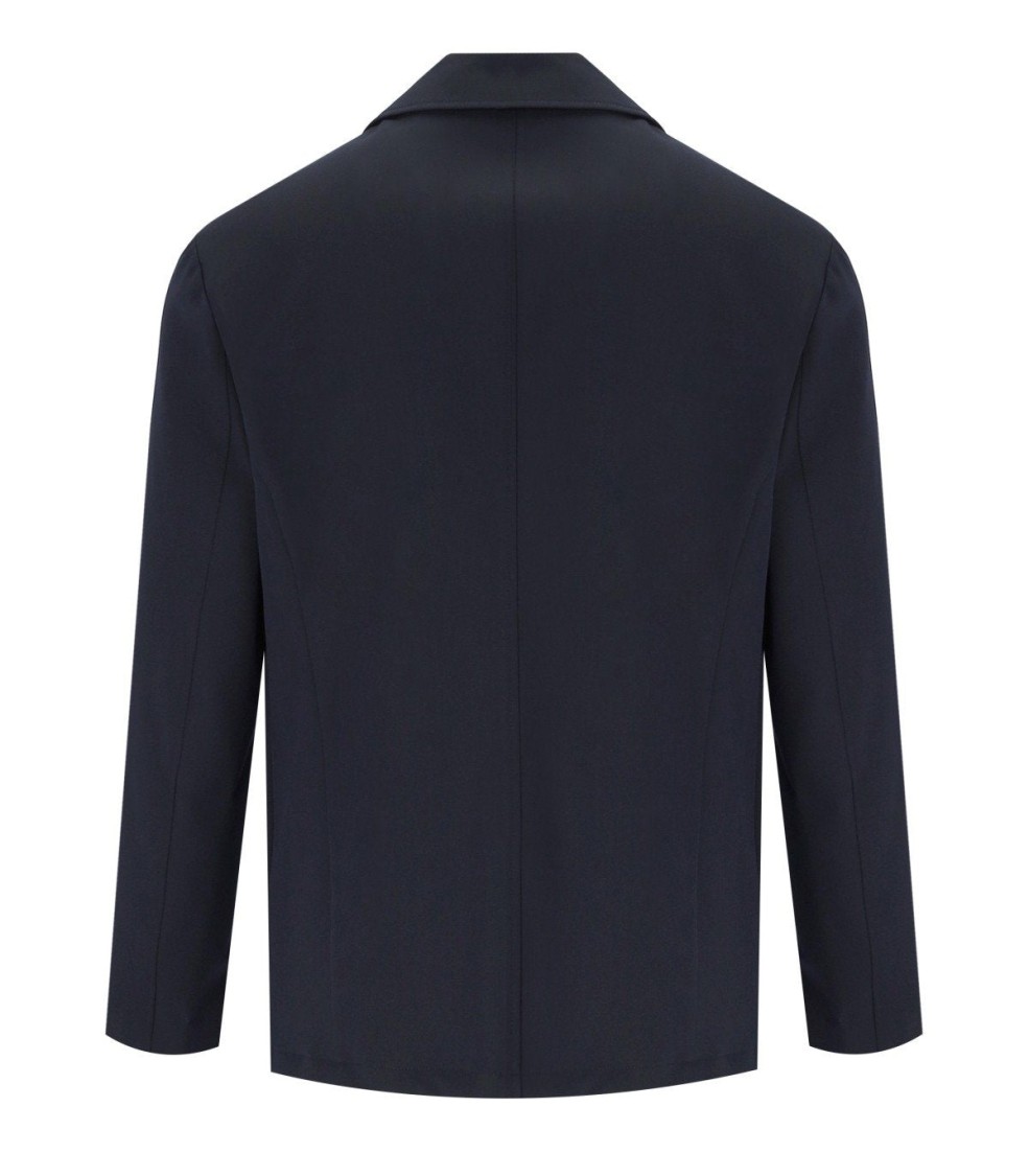Emporio Armani Einreihiger Travel Essential Blazer Aus
