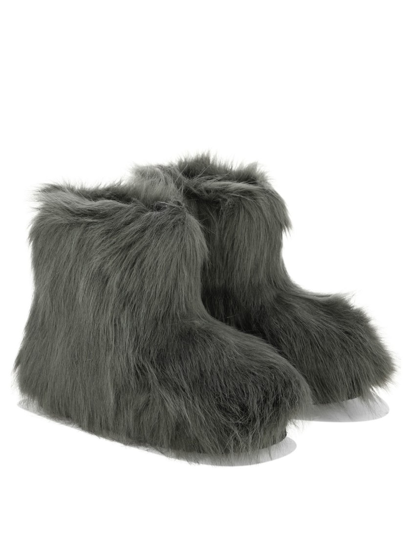Stand Studio "olivia Medium" Ankle Boots In Gray