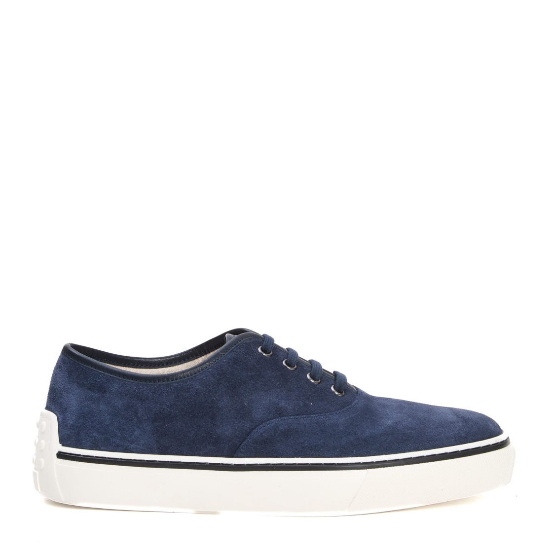 Tod's Suede Sneakers In Blue
