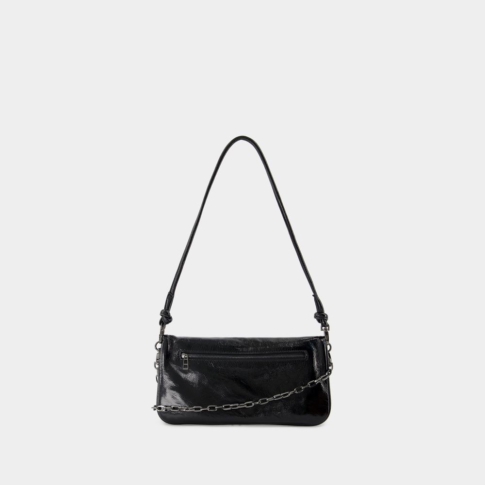Zadig & Voltaire Rock Eternal Crossbody - Leather - Black In Black