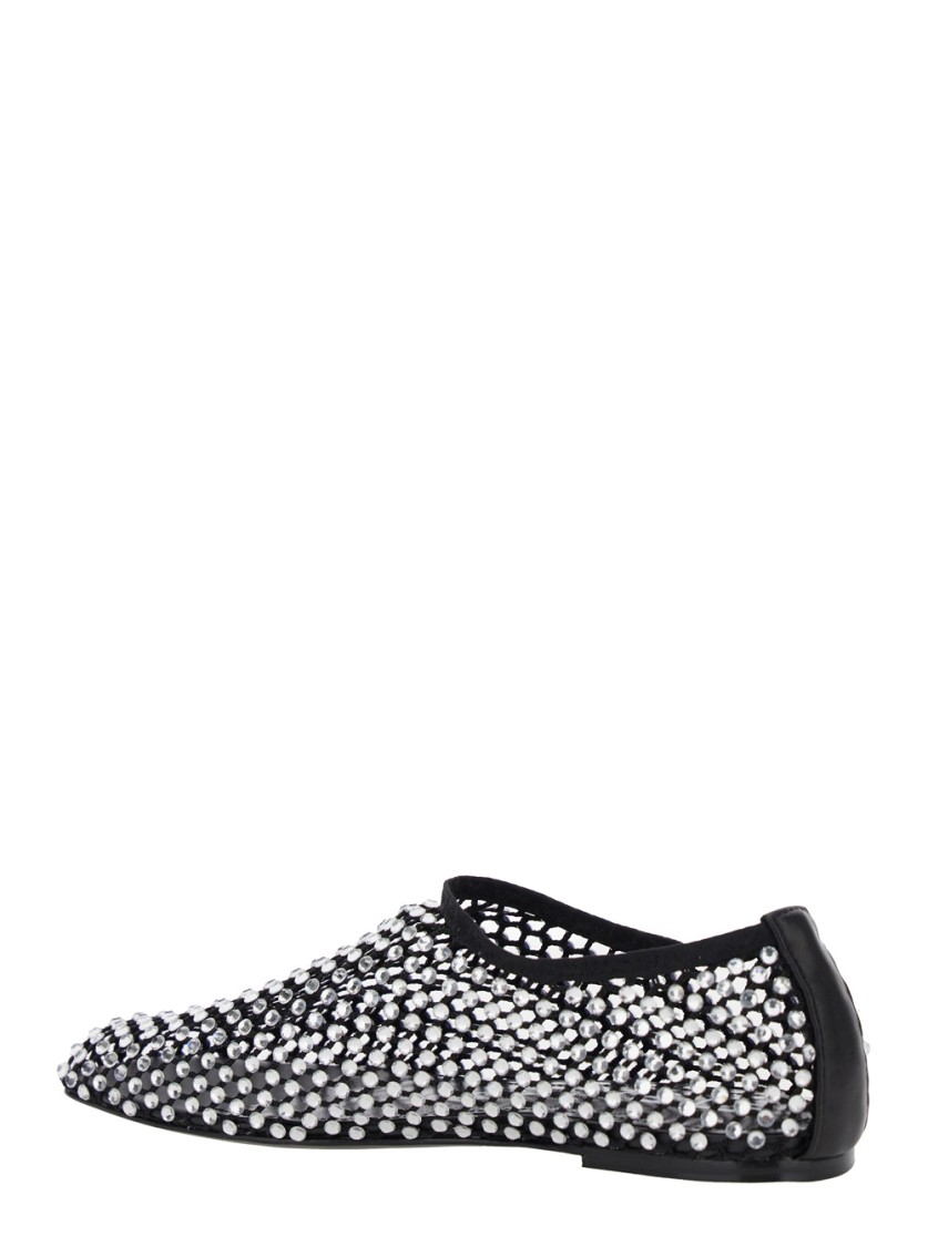 Shop Strategia Silver Colored Ballet Flats