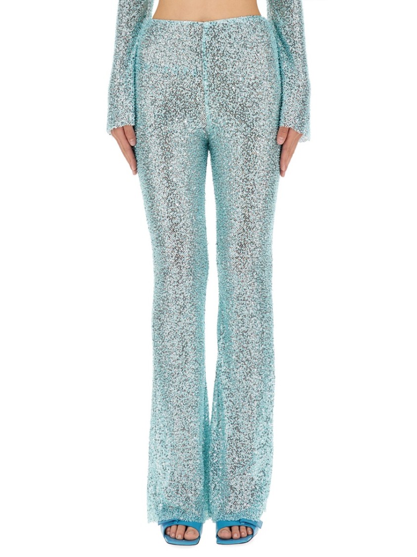 SELF-PORTRAIT SELF-PORTRAIT BEADED PANTS