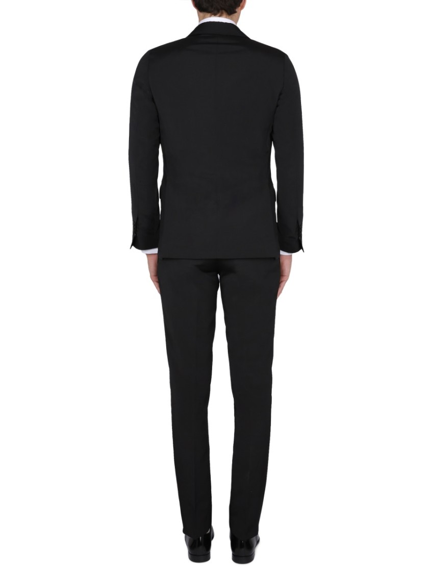 Lardini Tailored Suit Jacket Notch Lapel