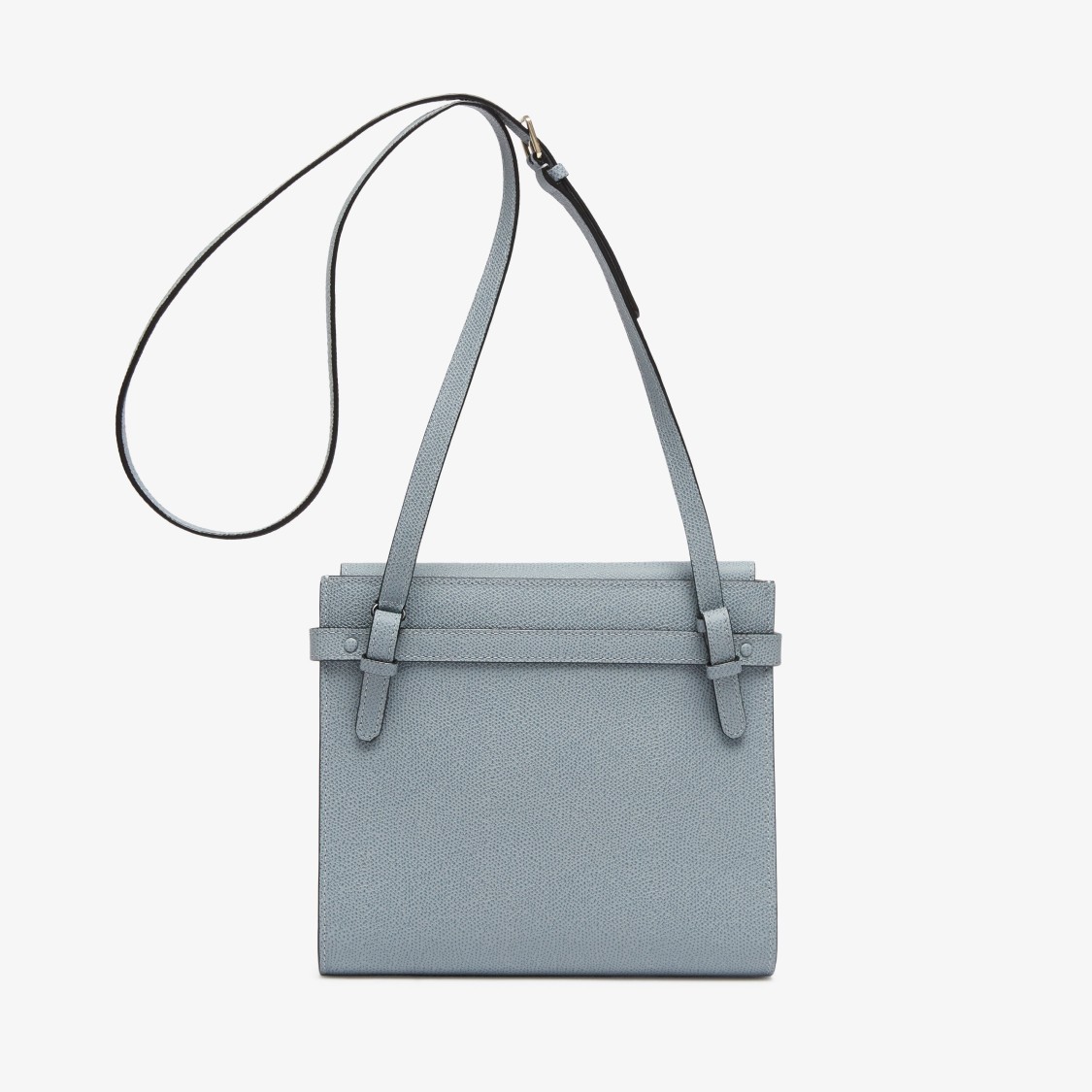 Valextra Brera B-tracollina Crossbody B In Gray