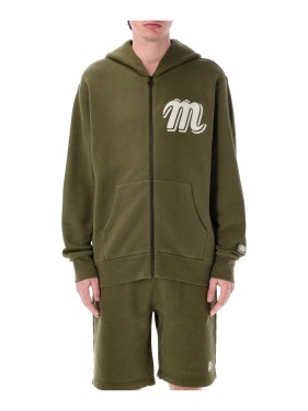 パーカー・フーディ Moncler Genius Olive Green Zip-Up Hoodie Moncler Genius Olive Green Zip-Up Hoodie in Green | THE LIST