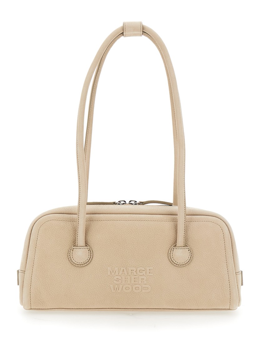 Margesherwood Top-handle Leather Tote Bag In Neutral