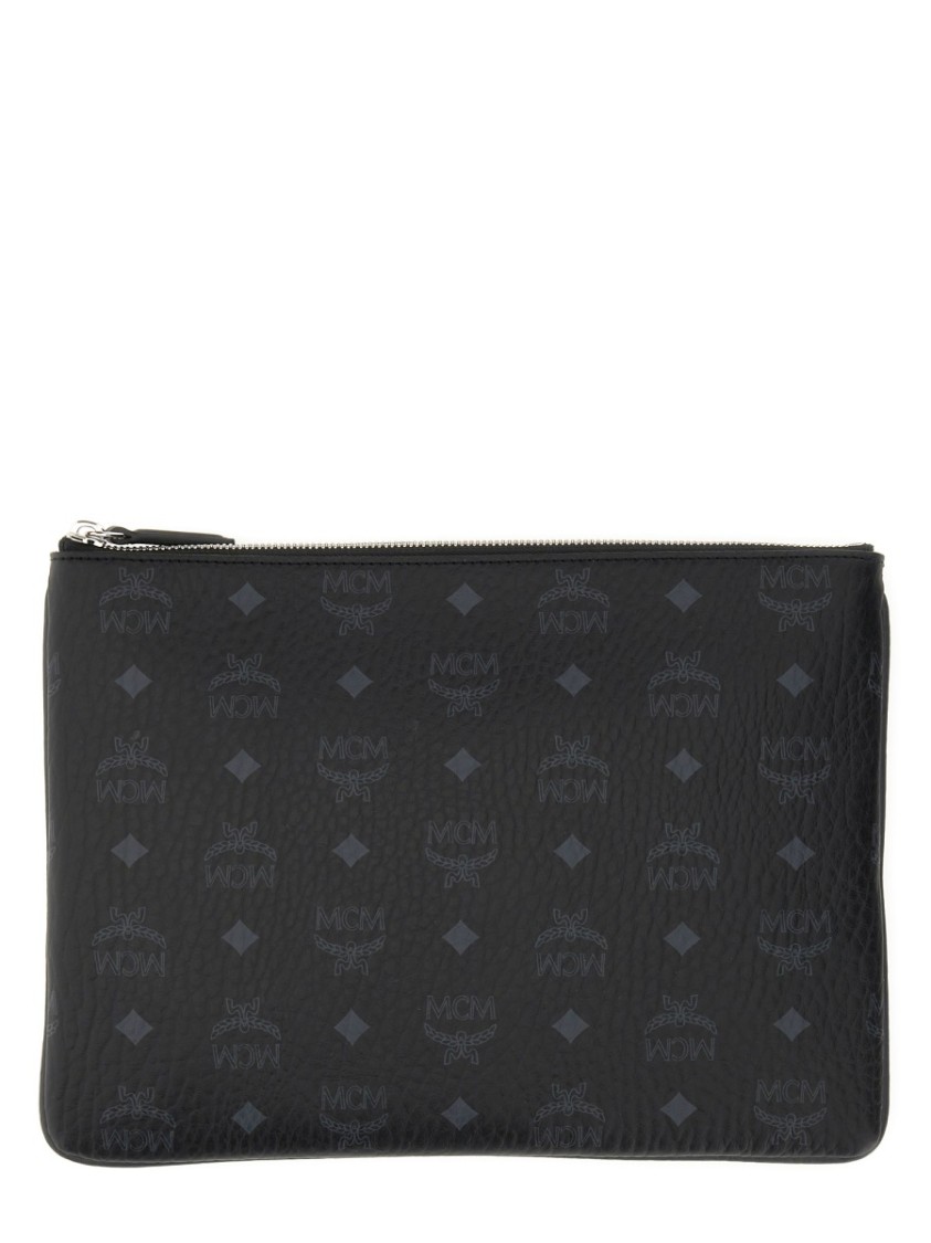 Mcm Women Clutch In Visetos Original