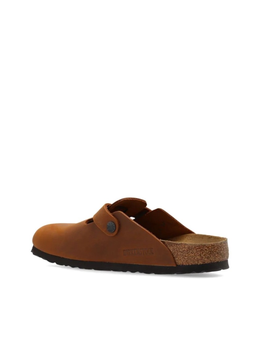 Birkenstock Classic Brown Boston Clog Slippers