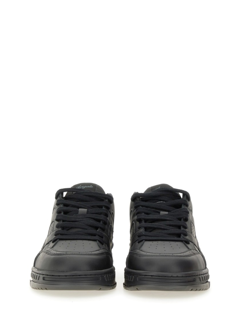 Axel Arigato Area Lo Sneakers In Black Suede And Leather In Black