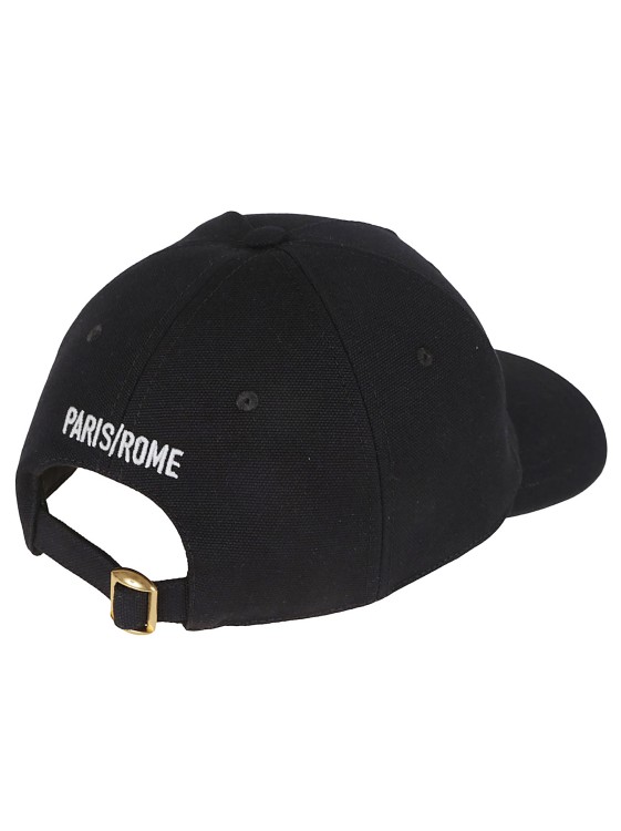 キャップ VALENTINO SS25 Black cotton baseball cap (6W2HDA41WGJ 9LP) Valentino Garavani Chez Valentino black baseball cap