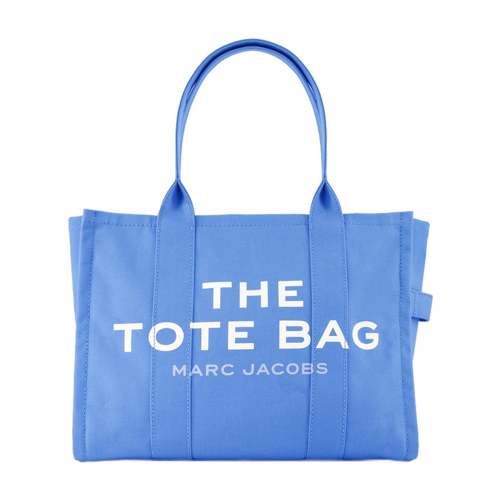 トートバッグ Marc Jacobs The Crossbody Tote - Cotton - Blue Marc Jacobs The Crossbody Tote - Cotton - Blue - Crossbody
