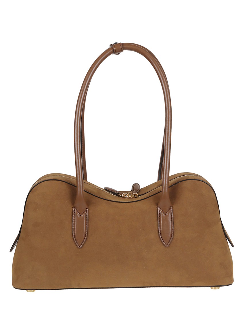 Stella Mccartney Sculptural Tote Bag In Vegan Suede