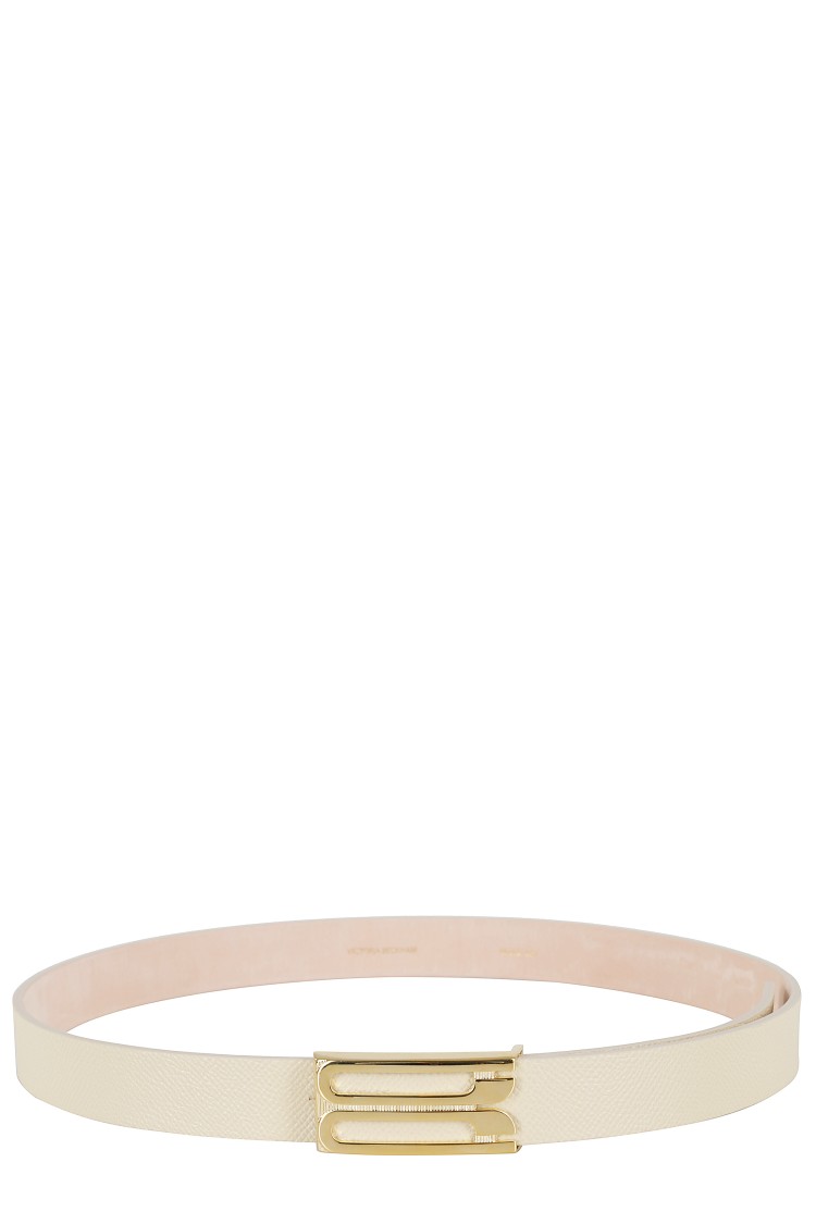 Victoria Beckham Regular Frame Belt In White